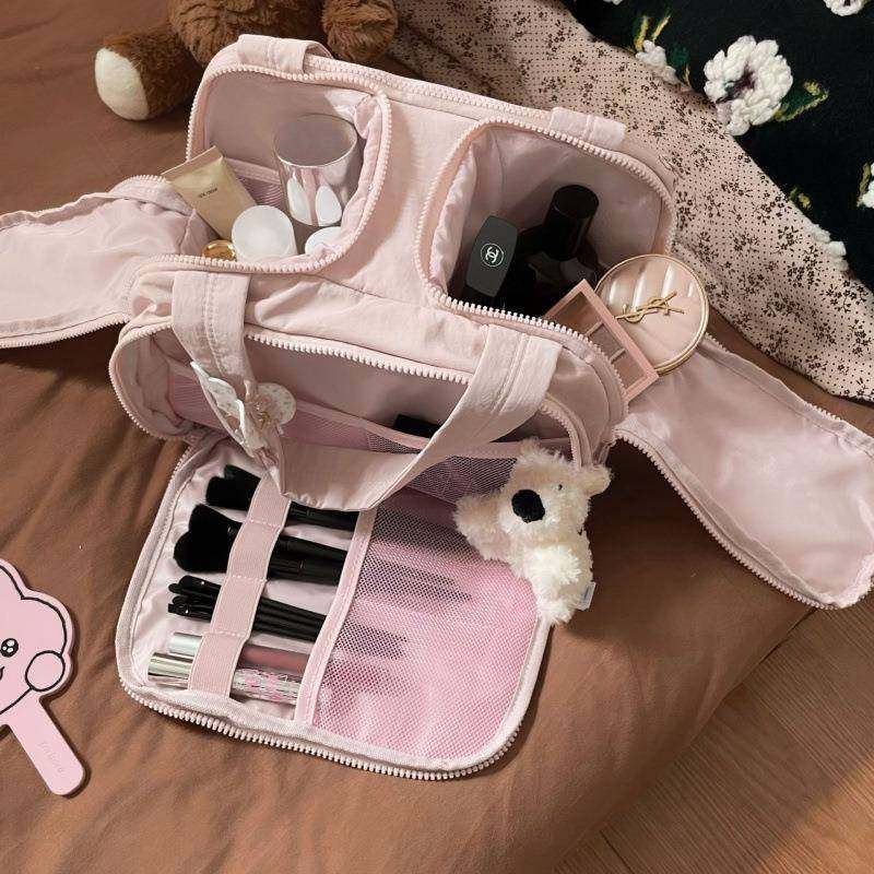 时尚简约化妆包女2026新款便携式轻便大容量分区收纳包旅行洗漱包,收纳整理,其他收纳袋,淘宝优惠券,粉丝福利购,淘宝优惠卷