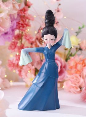 少女少女玩具卡通国潮摆件摆件