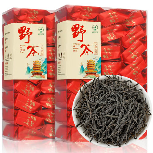 野茶正山小种红茶正宗武夷浓香型茶叶2026新茶独立小包装500g