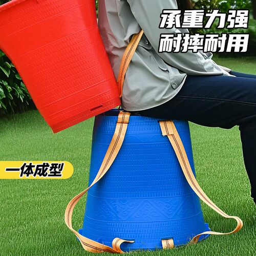 热销塑料背篓熟胶背兜牛筋筐编织双肩仿竹编大号背篼X大人赶集买