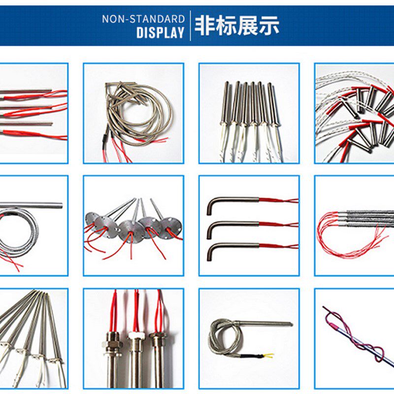 热销电热管单头加热管A220V模具干烧型发热管单端加热棒单头管直