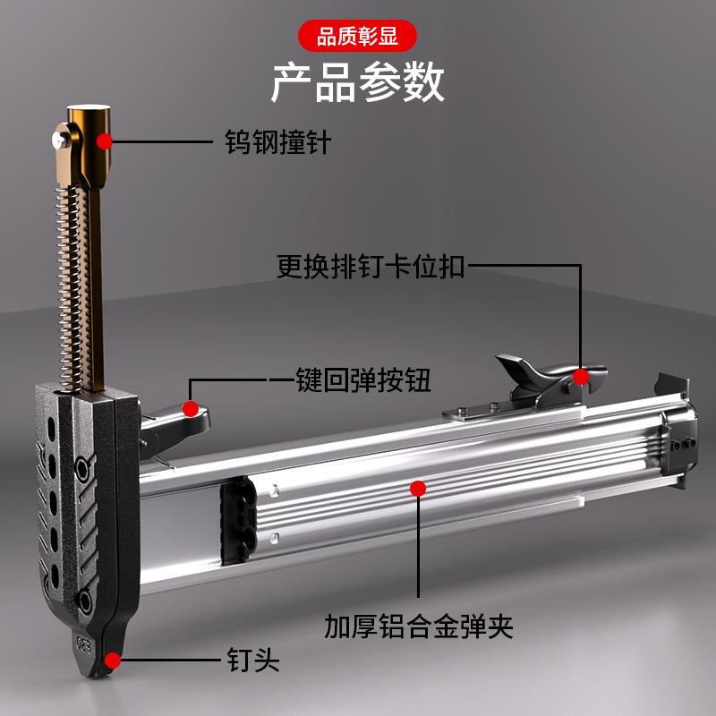 热销F30直钉枪手动气钉t枪蚊钉枪打钉神器排钉木工装修工具射钉钢