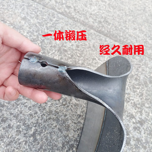 热销锰钢锄头加厚锯钢焊接锄草松土种菜I开荒多用途优质木柄农用