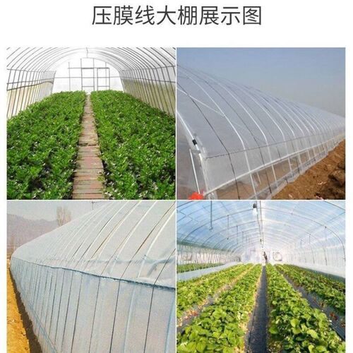 热销大棚压膜绳压膜带压膜线抗老化白色涤纶压P膜绳风口绳大棚防