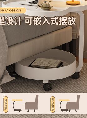 热销家用沙发边几边柜边桌客厅创A意角几迷你阳台小茶几卧室床边