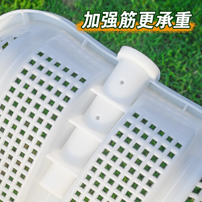 热销花生筛d土神器加厚带孔塑料铲子漏眼网筛子铲玉米过滤筛网工