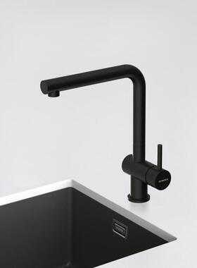 德国Schock硕科厨房黑色花岗岩抽拉龙头可旋转陶阀芯Epos 540127