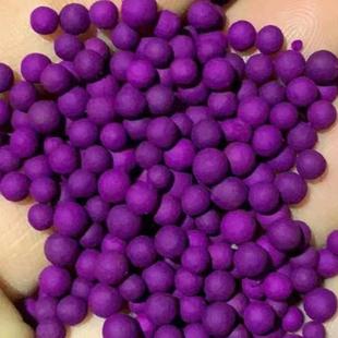 20%含量浓度高锰酸钾球除甲醛变色球活性锰新房装 修紫加黑竹炭包