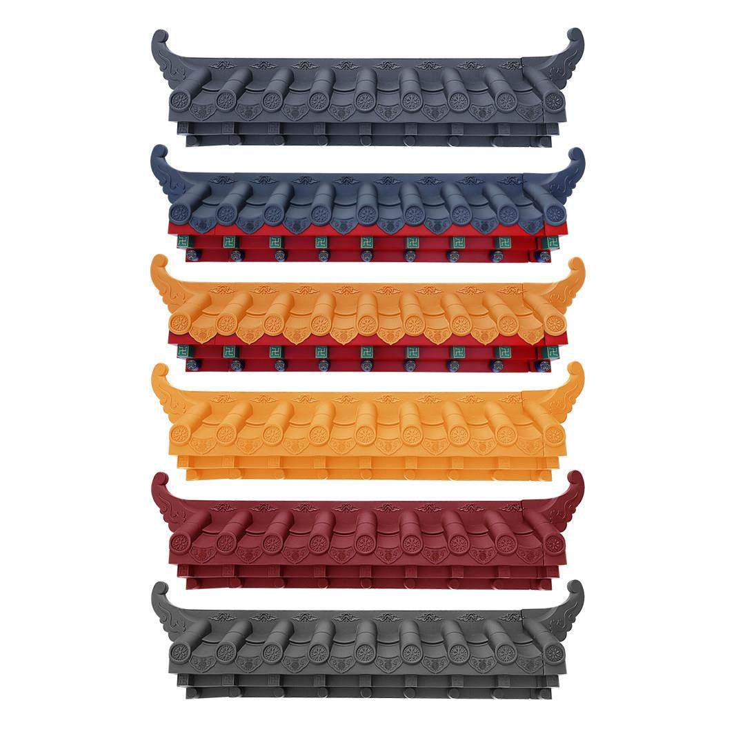 小号特厚款免架子一体瓦树脂新中式仿古屋檐窗户雨搭门头墙面装饰,基础建材,屋顶装饰瓦,淘宝优惠券,粉丝福利购,淘宝优惠卷