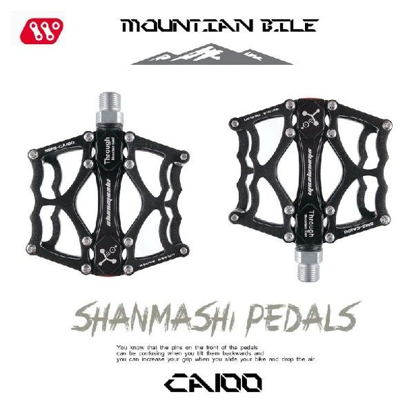 SHANMASHI Cycling Pedals Aluminum Bike Pedals Fixed Gear