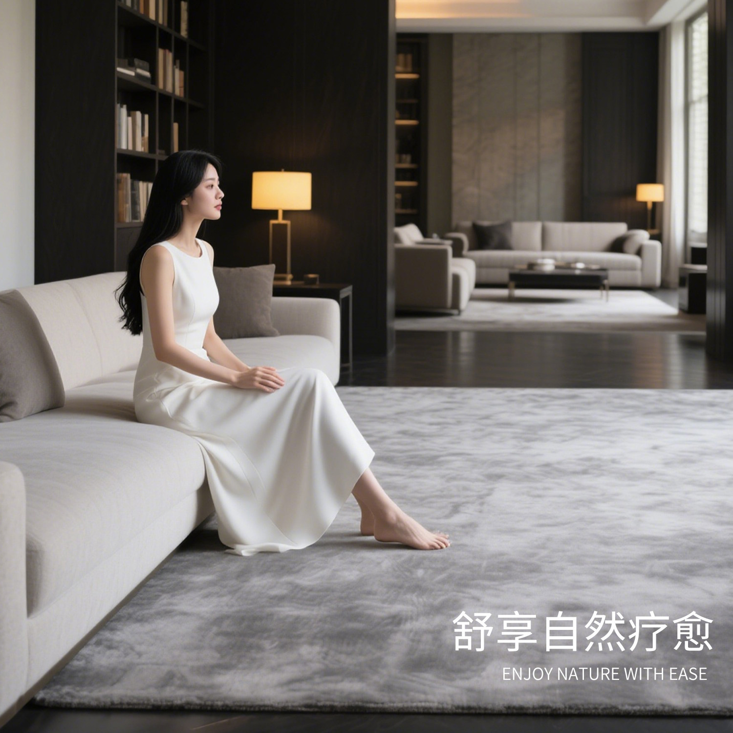 大宅标配耐脏宝藏毯地毯纯色侘寂客厅卧室轻奢高级耐脏脚垫防水垫,居家布艺,地毯,淘宝优惠券,粉丝福利购,淘宝优惠卷