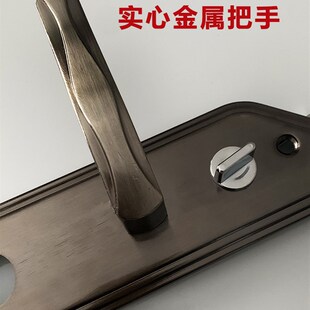 盼盼防盗门 小帅实心把手保德安面板通用型拉手 手柄配件老式锁具