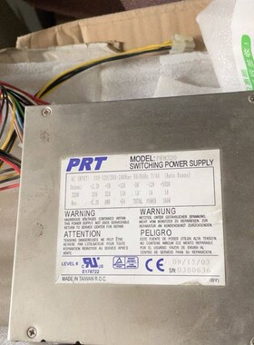PRT 工控电源 MODEL:PRM320  包测试好!AC