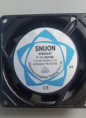 散热风扇110V SF8025AT 2082HBL工控机箱超静音风机