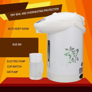 110v Electric Kettle家用不锈钢电热水壶保温电热水开水壶按压式