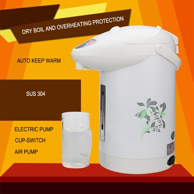 110v Electric Kettle家用不锈钢电热水壶保温电热水开水壶按压式