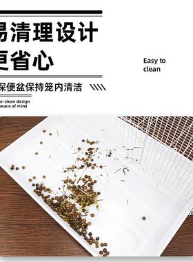 兔笼子专用家用大号窝室内别墅宠物草窝豪华大空间养小兔子的侏儒