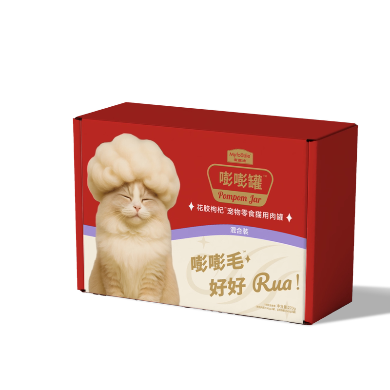 麦富迪猫零食罐益肤美毛45g*12