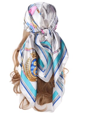 极速xcm Silk Scarf Headwraps FoBr Woman Fashion Four Seasons
