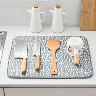 新品Tablewagre Bowls and Dishes Absorbent Pad Water-controll