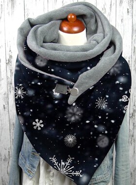 极速Scarf Women Hijab Desigwner Clothes Bandana Fashion Wint