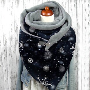 Desigwner Hijab Women Wint Bandana Fashion Clothes 极速Scarf