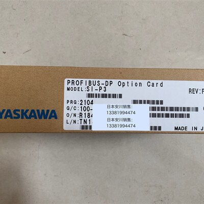 极速全新原装安川变频器1000及GA70B0系列Profibus DP专用通讯卡S