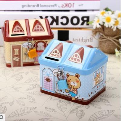 极速百宝箱罐12岁10岁小朋友公主迷你活I动铁皮2018奖存钱装 饰手