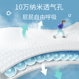 极速试用装5片 BBG 元气觉醒婴z儿纸尿裤母婴通用S/M/L/XL大码尿