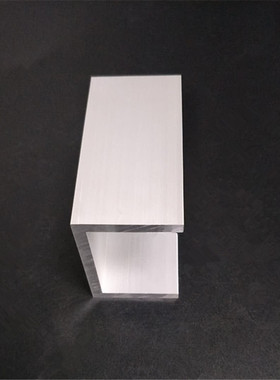 极速铝合金槽铝60*4m0x5mmU型槽铝60*40*5mm内径50mm包边槽铝壁厚