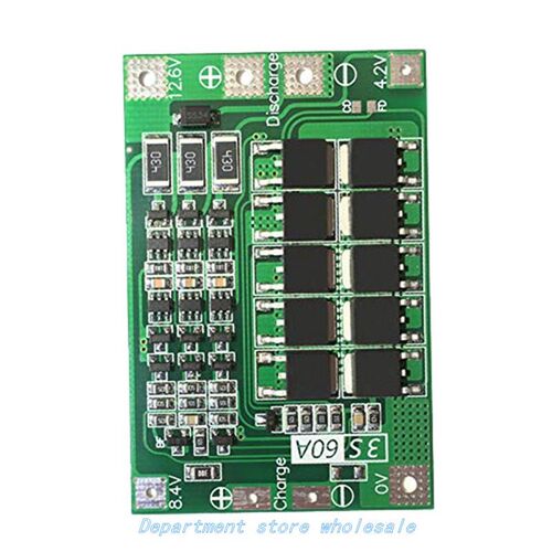 极速3S 60A Bms Board Lithium Li-Ion 18650 Battery ProYtectio