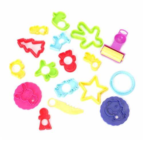 极速DIaY Plasticine Mold Modeling Clay Kit Plastic Play Doug