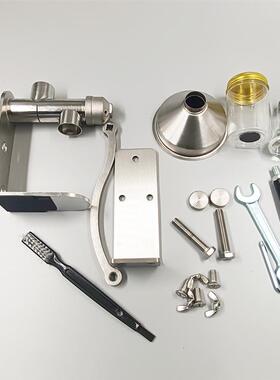 极速2023新款不锈钢手动榨油机家用小型J花生芝麻压榨机核桃菜籽