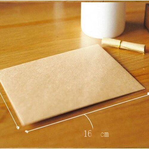 极速Kraft Paper Envelope Viwntage Blank Letter Paper Writing