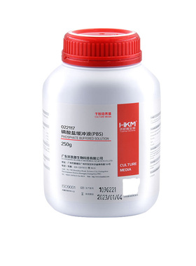 极速磷酸盐缓冲液j(PBS)样品稀释干粉培养基250g 环凯微生物