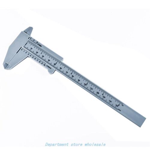极速150mm Plastic Meaqsure Vernier Caliper Ruler For Permane