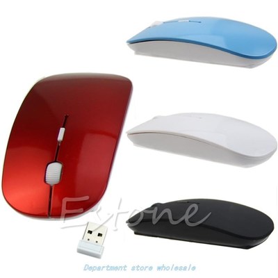 极速Super Slim Wireless 2.4wG receiver USB Cordless Optical