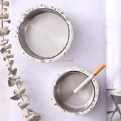 极速烟灰缸简约风摆件北欧装 潮流防烟味U多功能客厅专 饰创意个性