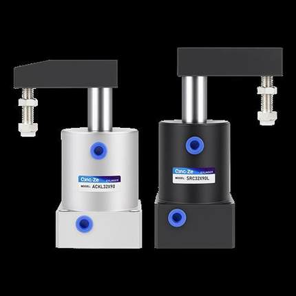 极速小型气动旋转气缸90度摆动SRC转角ACKL下压ACKR25-3U2-40-50-
