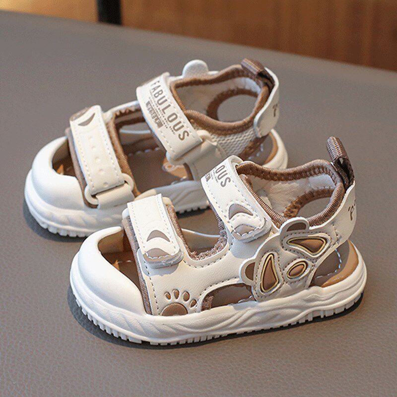 新品宝宝凉鞋夏季婴儿学步鞋软底鞋子0-1-K2岁3半男女童包头小童