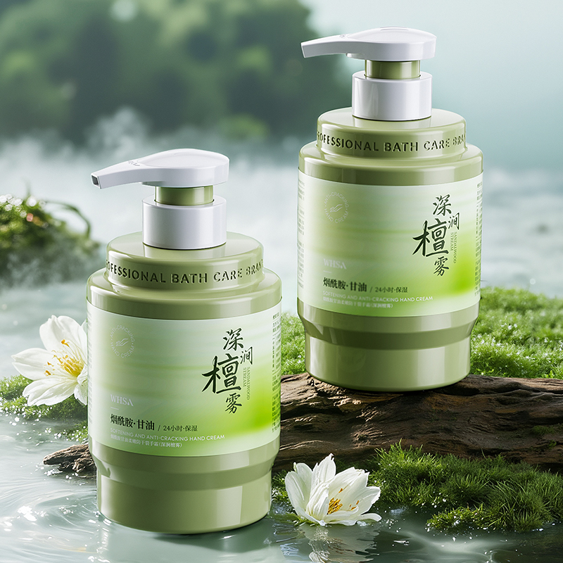 大瓶装烟酰胺甘油柔嫩防干裂手霜