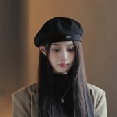 设计联名款 LVURT 法国 高品质文艺气质复古潮搭显脸小画家贝雷帽