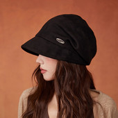 设计联名款 LVURT 法国 正反可戴复古时髦感高品质潮搭画家堆堆帽