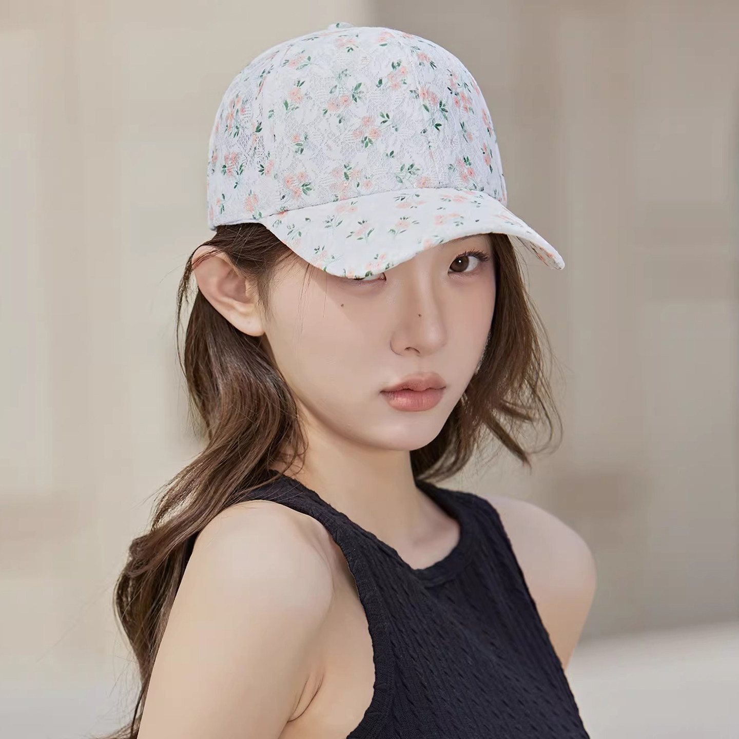 LVURT夏季薄款时髦遮阳帽女