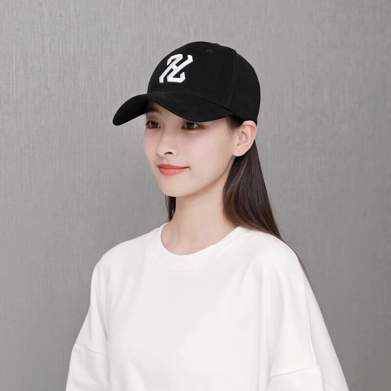 LVURT 法国[设计联名款]硬顶鸭舌帽大头围显脸小加宽大帽檐棒球帽