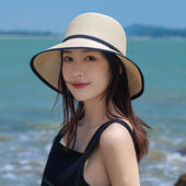 高品质户外防紫外线可折叠显气质渔夫草帽 设计联名款 LVURT 法国