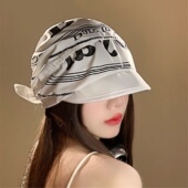 薄款 设计联名款 速干文艺感短檐显气质潮搭头巾包头帽 法国 LVURT