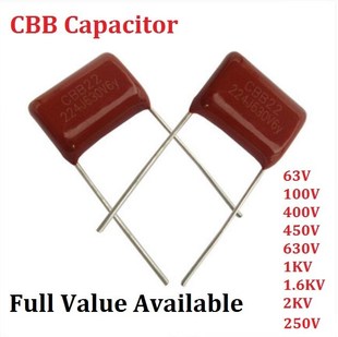 极速10pcs CBB 2000V 102J 223J 47B3J 104J 2KV 1NF 22NF 47NF 0