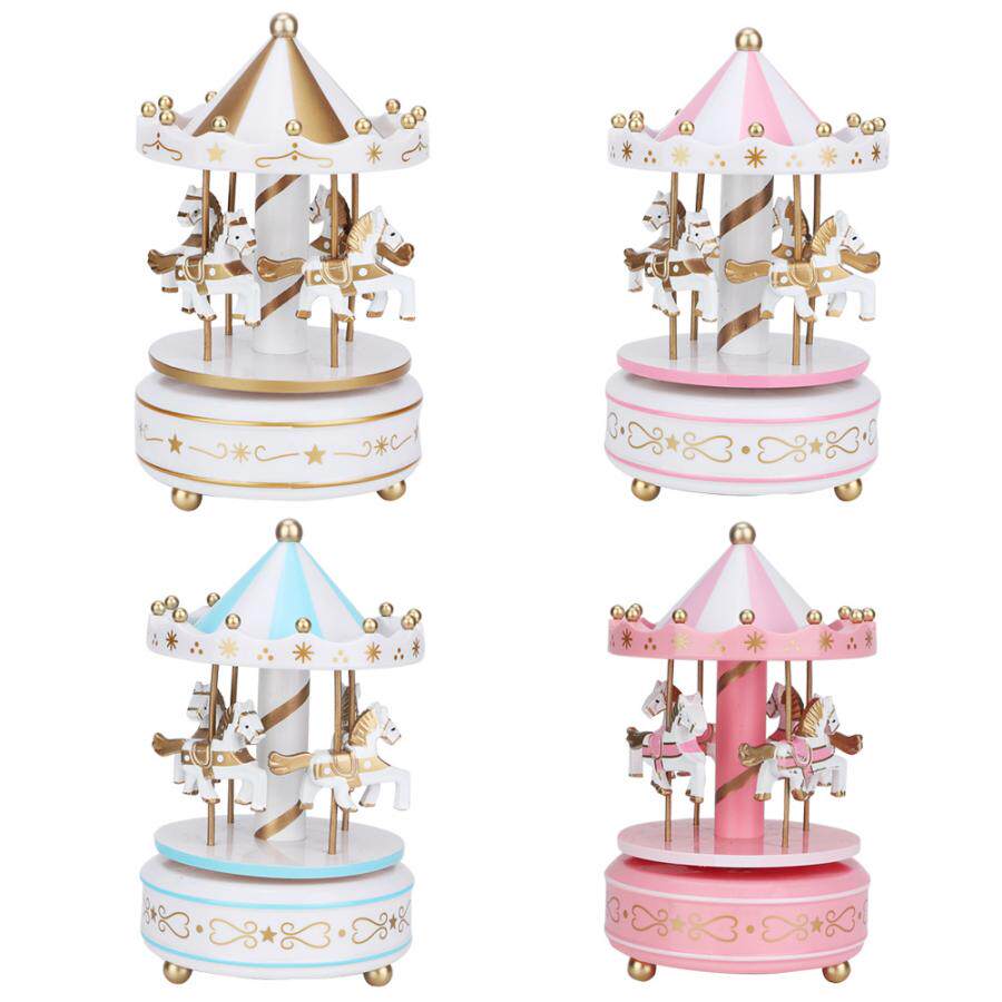 极速Music Boxes Music Box Mexrry-Go-Round Music Box Carousel