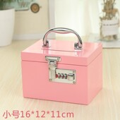 极速厂销厂不锈钢存钱罐可存w可取大人用大容量家用密码 箱创意儿